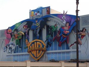 New Warner bros studios cartoon wall mural